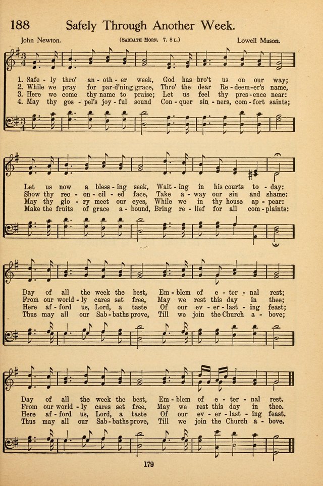 Sunday School Voices: a collection of sacred songs page 181