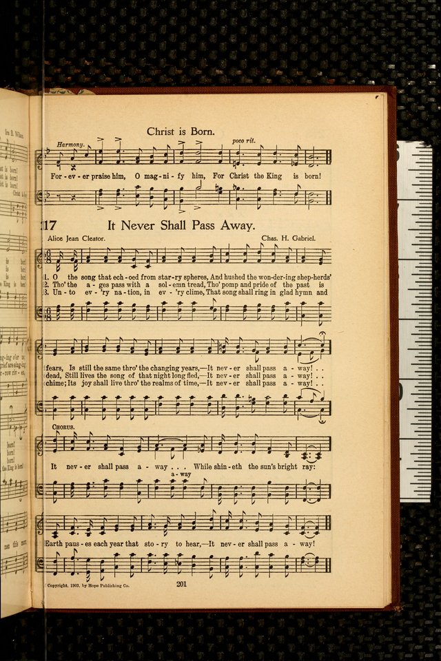 Sunday School Voices: a collection of sacred songs page 205