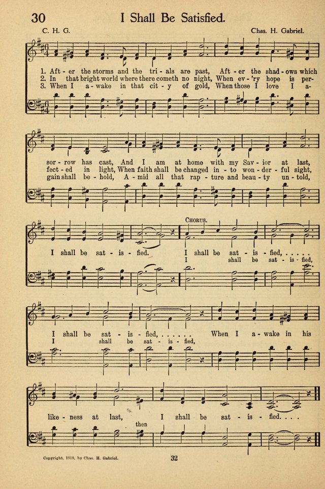 Sunday School Voices: a collection of sacred songs page 32