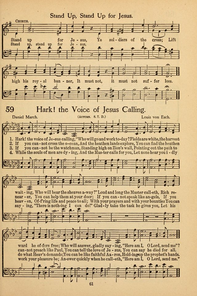 Sunday School Voices: a collection of sacred songs page 63