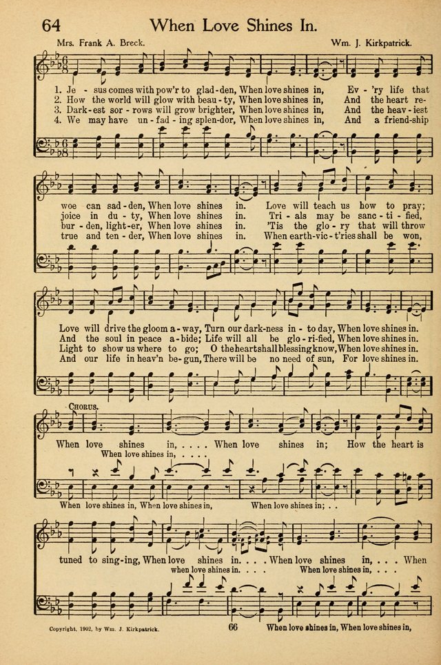 Sunday School Voices: a collection of sacred songs page 68