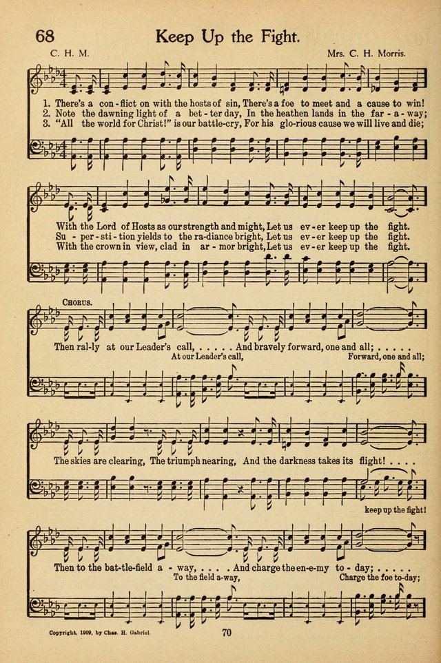 Sunday School Voices: a collection of sacred songs page 72