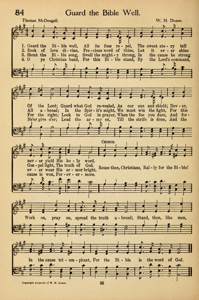 Sunday School Voices: a collection of sacred songs page 88