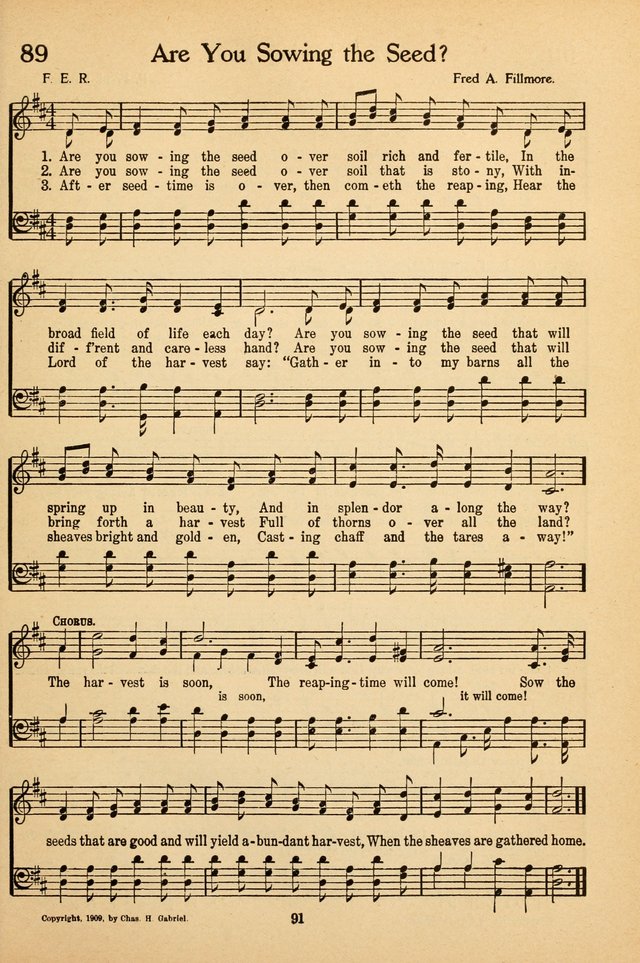 Sunday School Voices: a collection of sacred songs page 93