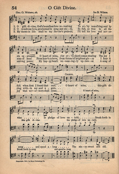 Sunday School Voices, No.2 page 54