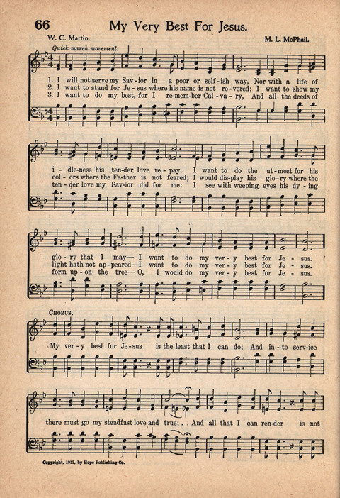 Sunday School Voices, No.2 page 66