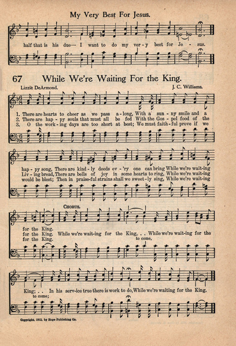 Sunday School Voices, No.2 page 67