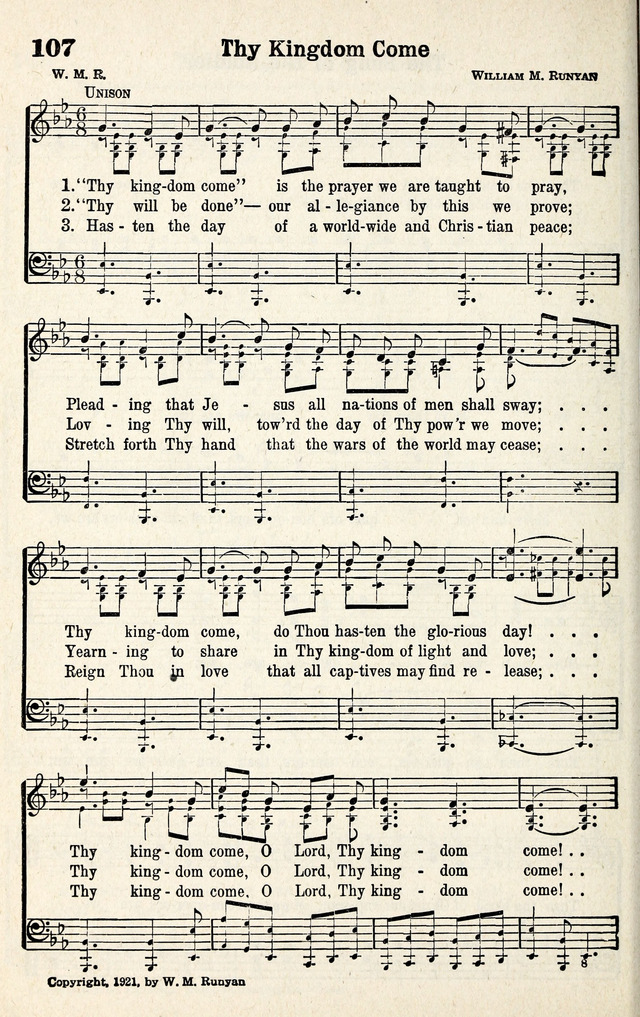 Standard Songs of Evangelism page 107