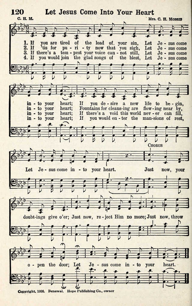 Standard Songs of Evangelism page 121