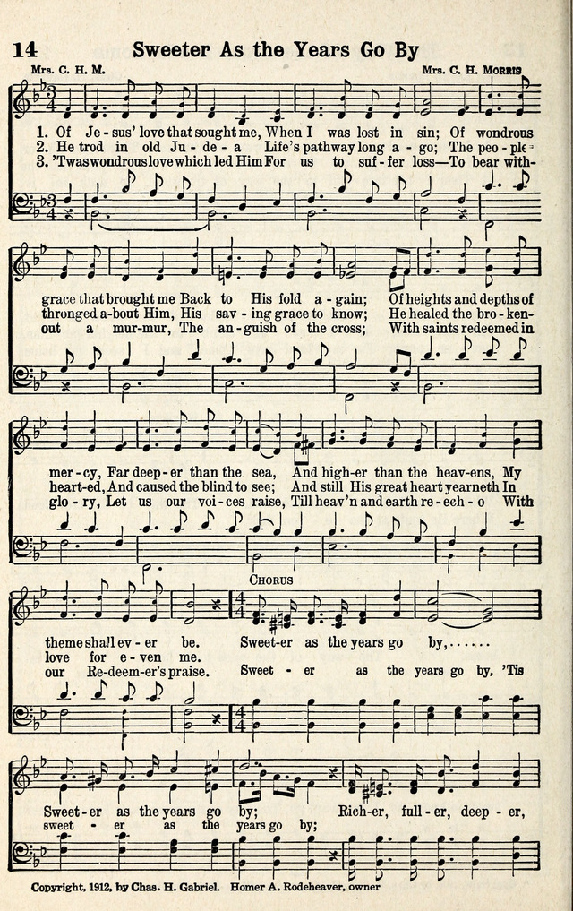 Standard Songs of Evangelism page 15