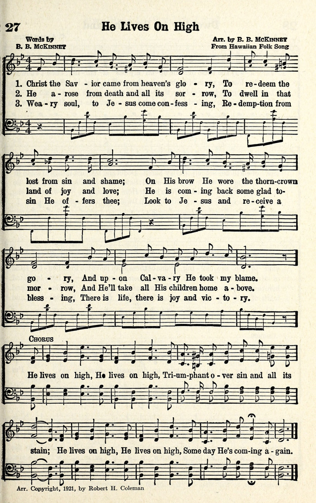 Standard Songs of Evangelism page 28