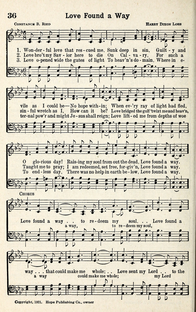 Standard Songs of Evangelism page 37