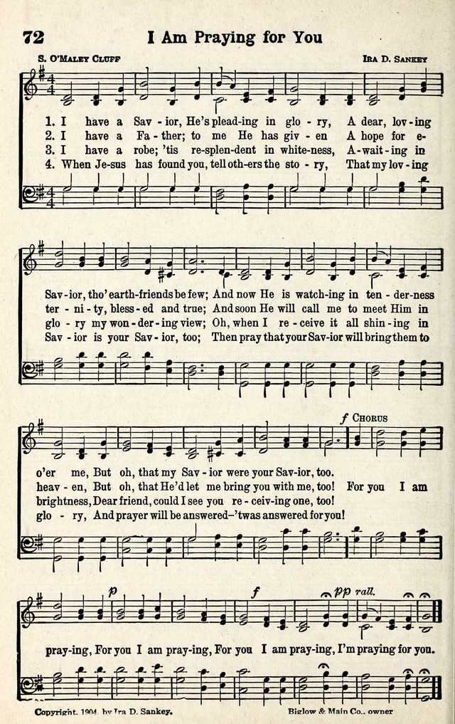 Standard Songs of Evangelism page 73