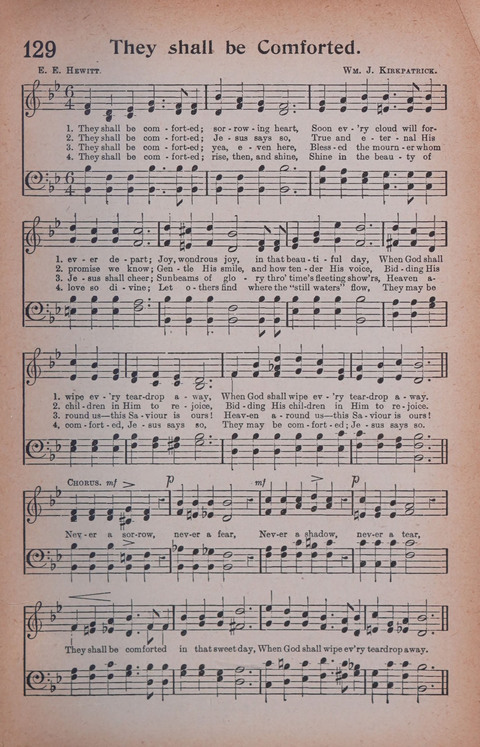 Songs of Triumph Nos. 1 and 2 Combined: 201 choice new hymns for choirs, solo singers, the home circle, etc. page 119