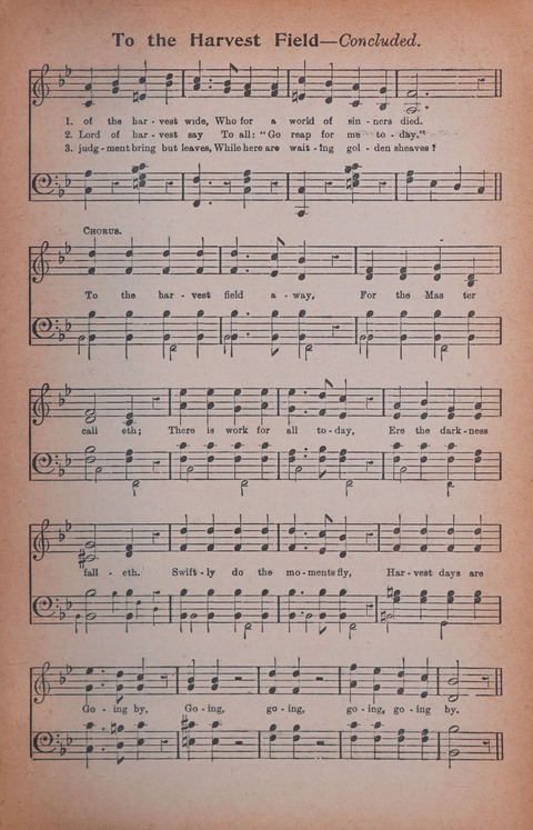 Songs of Triumph Nos. 1 and 2 Combined: 201 choice new hymns for choirs, solo singers, the home circle, etc. page 145