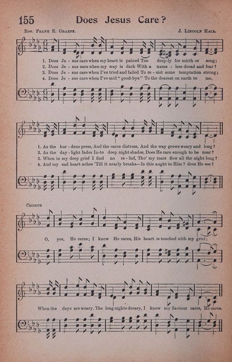 Songs of Triumph Nos. 1 and 2 Combined: 201 choice new hymns for choirs, solo singers, the home circle, etc. page 146