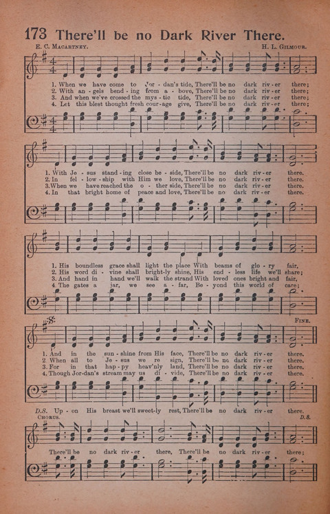 Songs of Triumph Nos. 1 and 2 Combined: 201 choice new hymns for choirs, solo singers, the home circle, etc. page 162