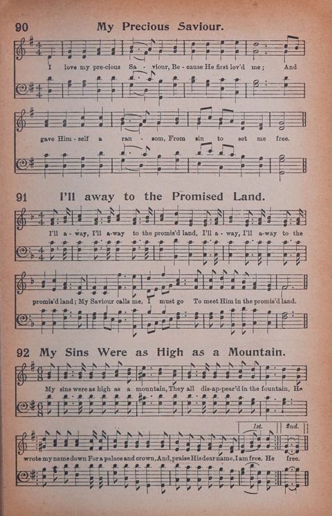 Songs of Triumph Nos. 1 and 2 Combined: 201 choice new hymns for choirs, solo singers, the home circle, etc. page 87