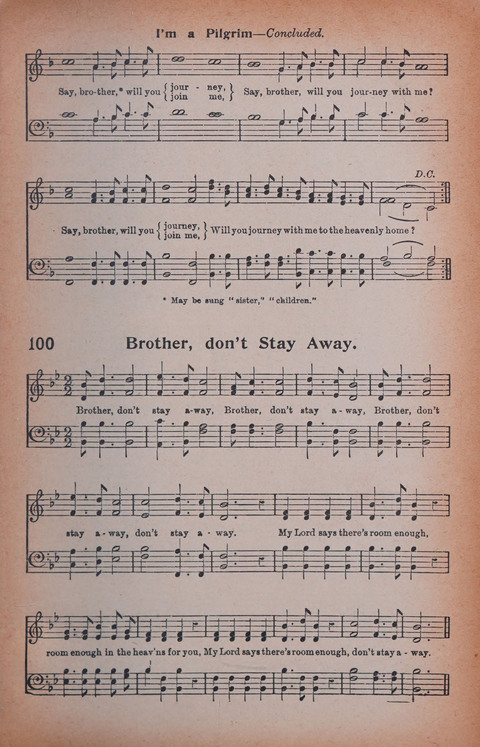 Songs of Triumph Nos. 1 and 2 Combined: 201 choice new hymns for choirs, solo singers, the home circle, etc. page 91