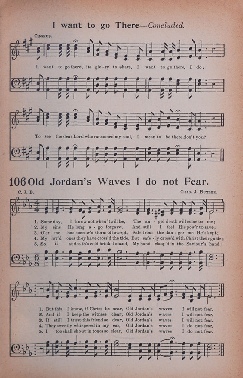 Songs of Triumph Nos. 1 and 2 Combined: 201 choice new hymns for choirs, solo singers, the home circle, etc. page 97