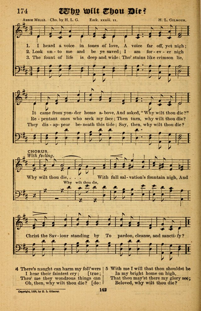 The Silver Trumpet: a collection of new and selected hymns; for use in public worship, revival services, prayer and social meetings, and Sunday schools page 142