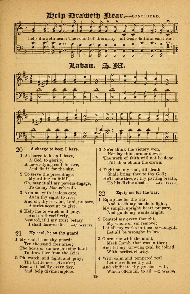 The Silver Trumpet: a collection of new and selected hymns; for use in public worship, revival services, prayer and social meetings, and Sunday schools page 19