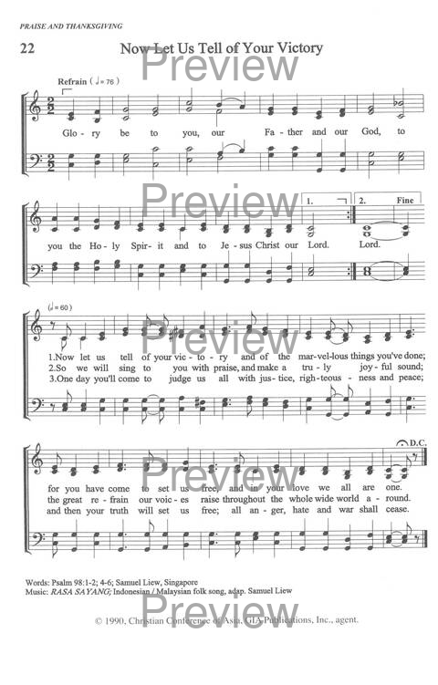 Sound the Bamboo: CCA Hymnal 2000 page 24