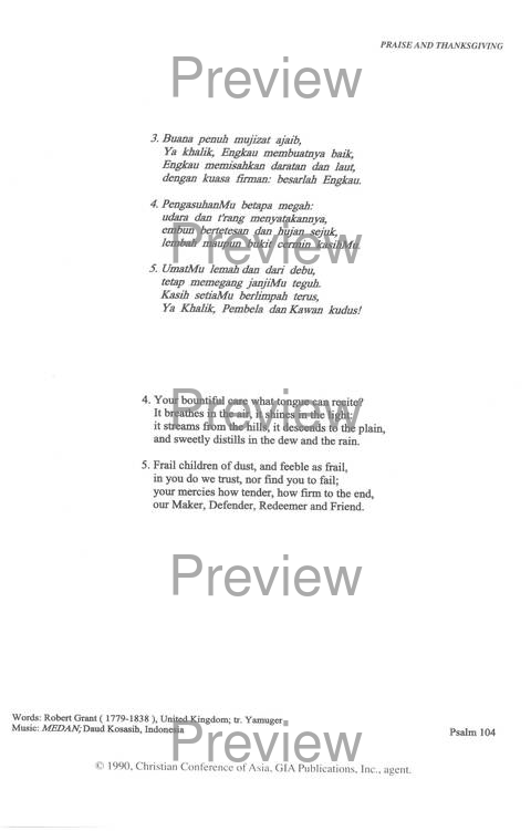 Sound the Bamboo: CCA Hymnal 2000 page 27