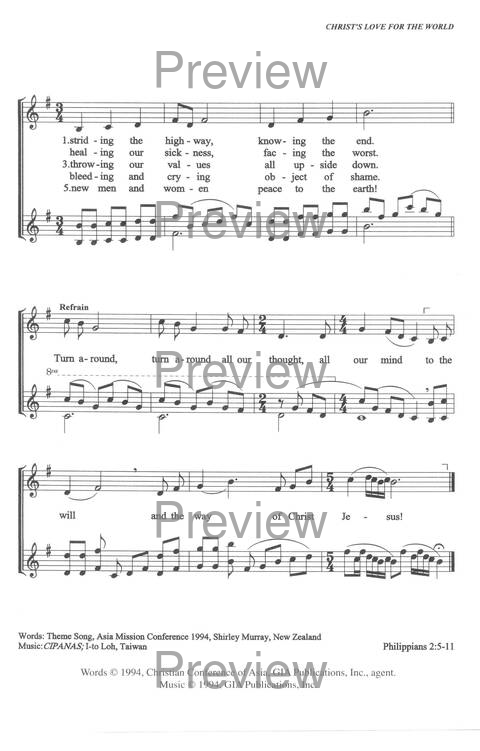 Sound the Bamboo: CCA Hymnal 2000 page 410