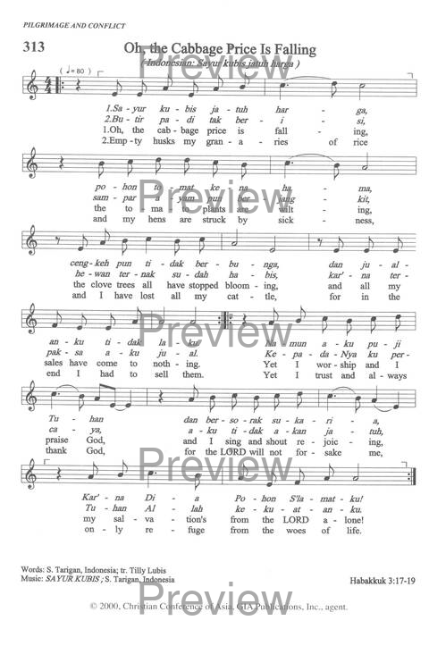 Sound the Bamboo: CCA Hymnal 2000 page 413