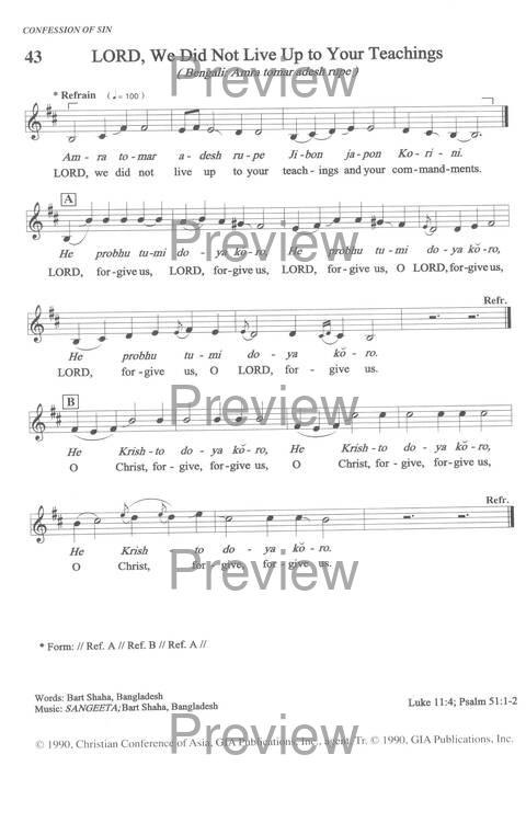 Sound the Bamboo: CCA Hymnal 2000 page 52