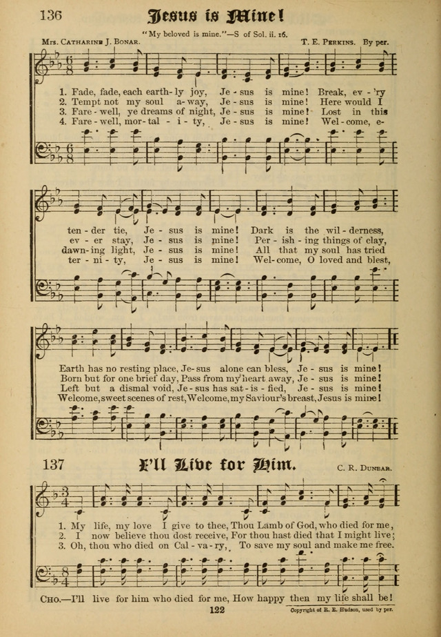 Sacred Trio: comprising Redemption Songs, Showers of Blessing, the Joyful Sound page 118