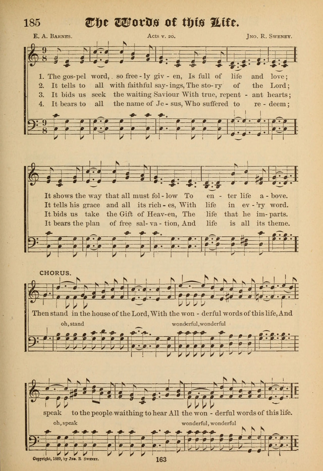 Sacred Trio: comprising Redemption Songs, Showers of Blessing, the Joyful Sound page 159