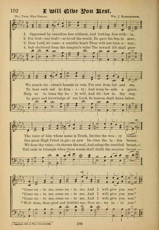 Sacred Trio: comprising Redemption Songs, Showers of Blessing, the Joyful Sound page 166