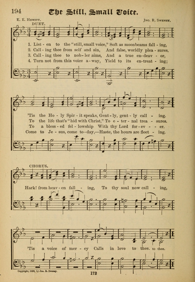 Sacred Trio: comprising Redemption Songs, Showers of Blessing, the Joyful Sound page 168