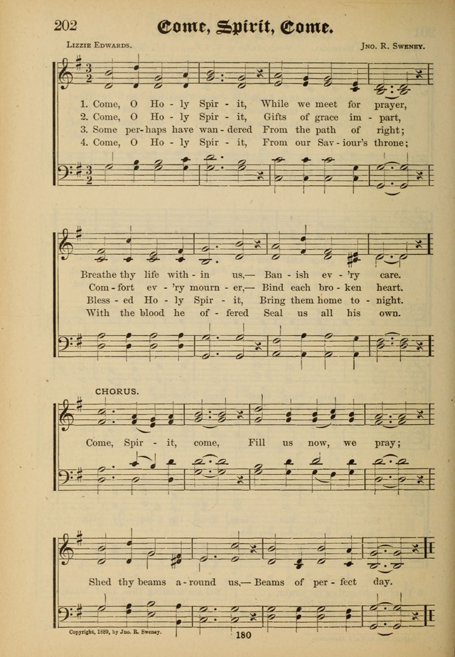 Sacred Trio: comprising Redemption Songs, Showers of Blessing, the Joyful Sound page 176