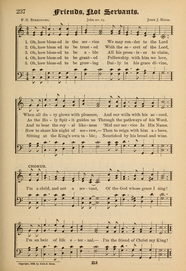 Sacred Trio: comprising Redemption Songs, Showers of Blessing, the Joyful Sound page 211