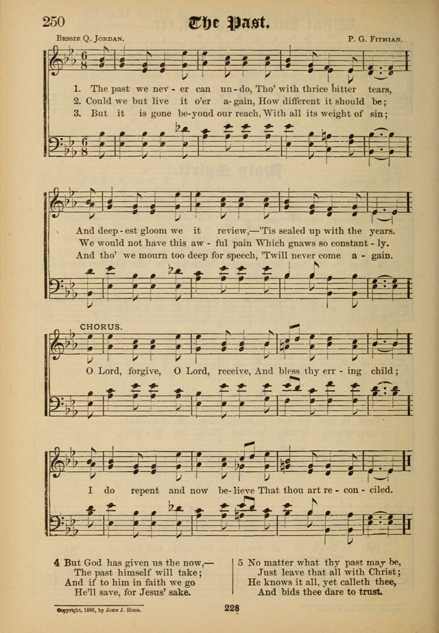 Sacred Trio: comprising Redemption Songs, Showers of Blessing, the Joyful Sound page 224