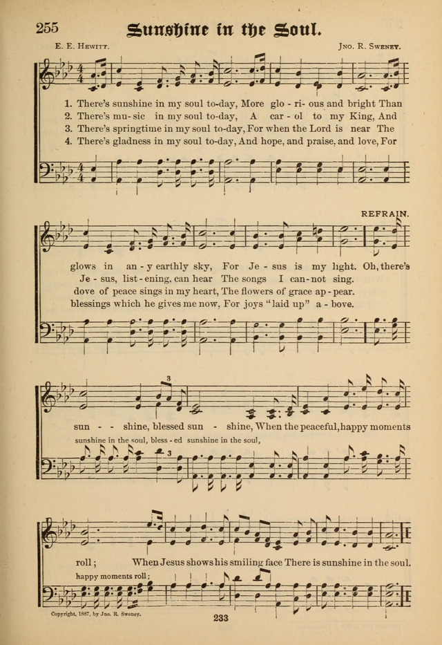 Sacred Trio: comprising Redemption Songs, Showers of Blessing, the Joyful Sound page 229