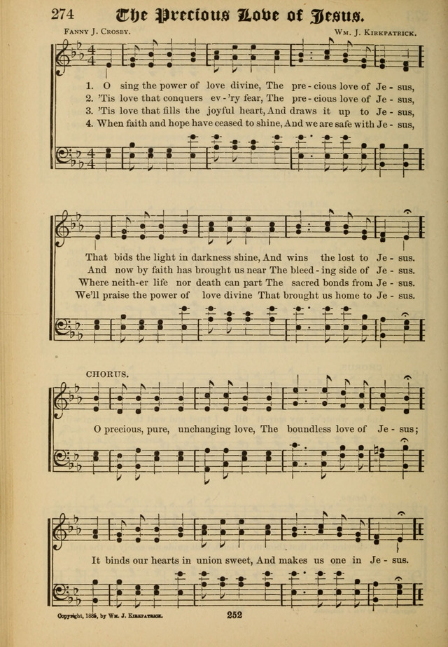 Sacred Trio: comprising Redemption Songs, Showers of Blessing, the Joyful Sound page 248