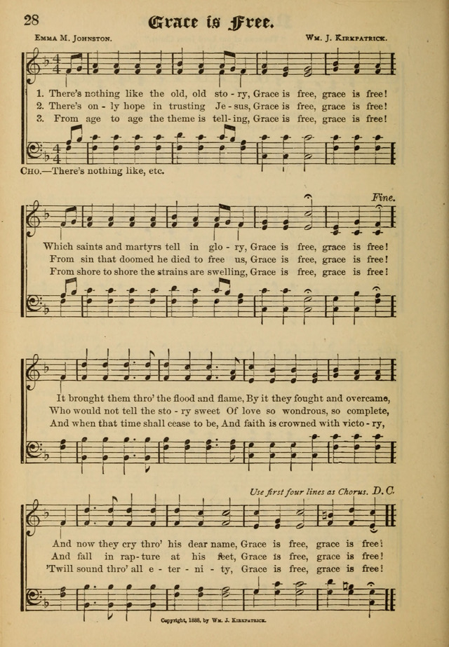 Sacred Trio: comprising Redemption Songs, Showers of Blessing, the Joyful Sound page 26