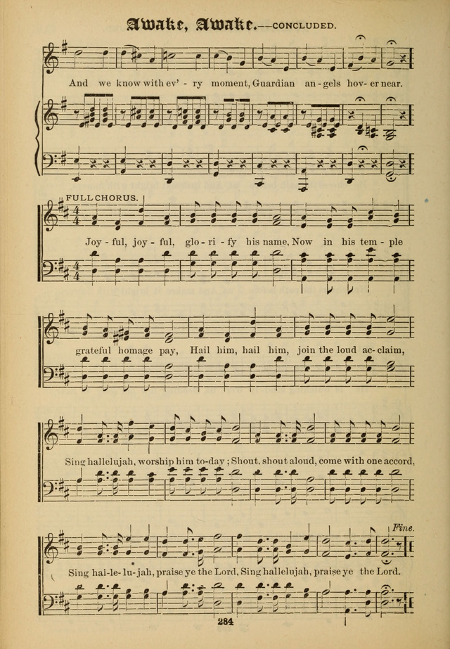 Sacred Trio: comprising Redemption Songs, Showers of Blessing, the Joyful Sound page 280