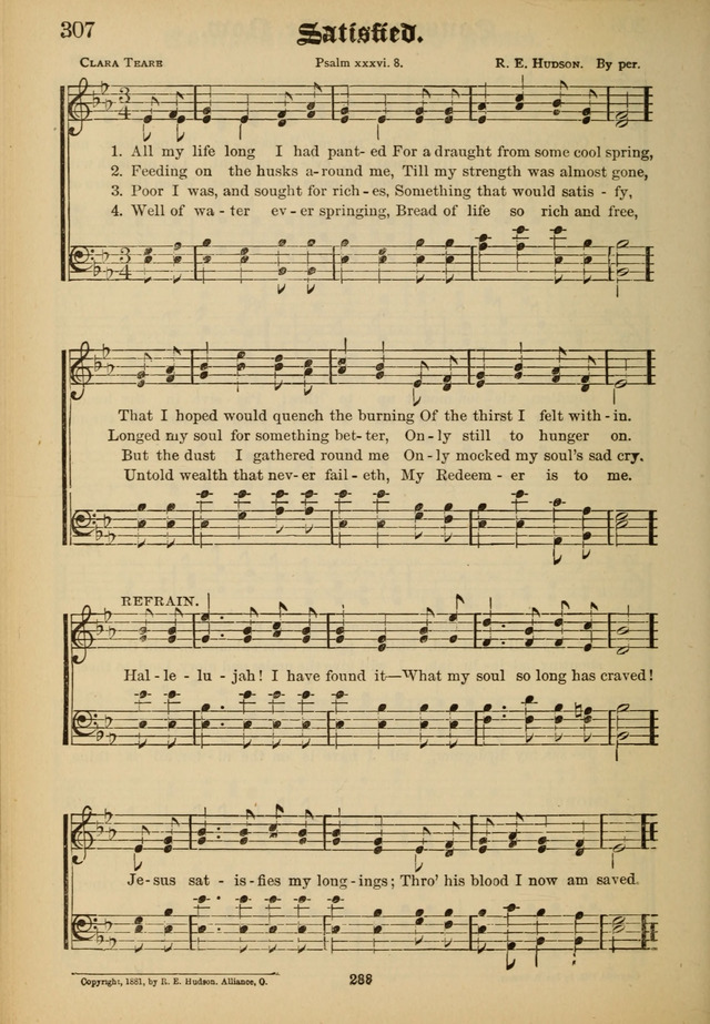 Sacred Trio: comprising Redemption Songs, Showers of Blessing, the Joyful Sound page 284