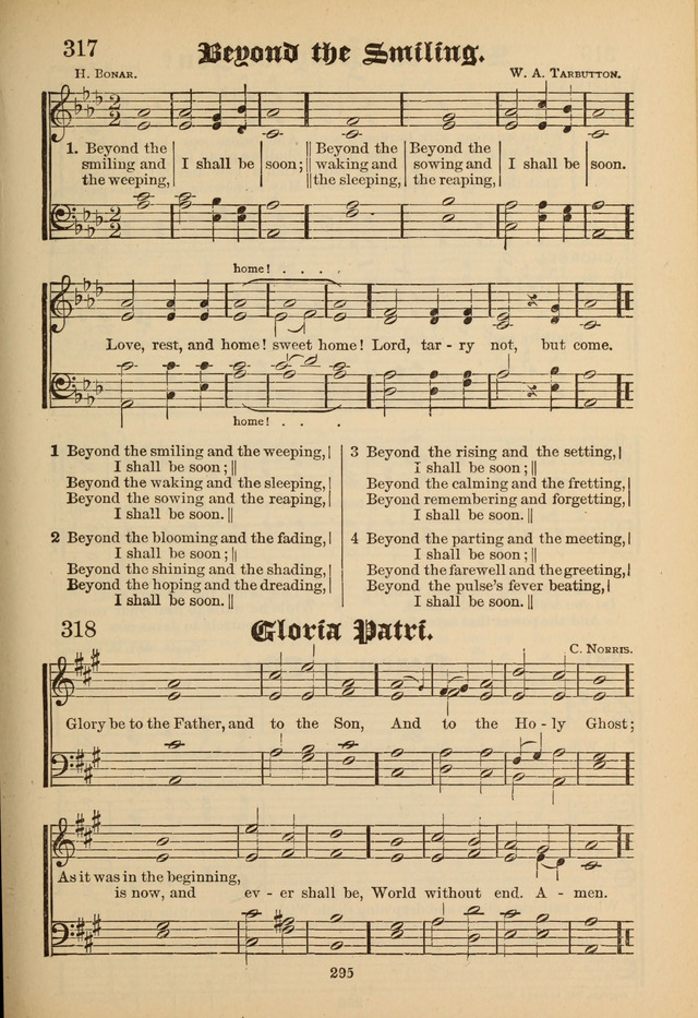 Sacred Trio: comprising Redemption Songs, Showers of Blessing, the Joyful Sound page 291