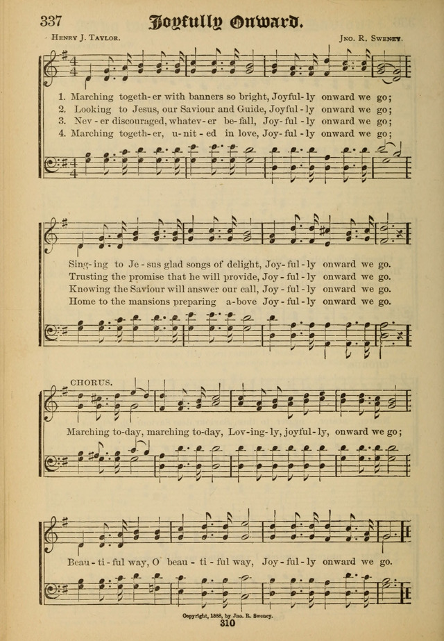 Sacred Trio: comprising Redemption Songs, Showers of Blessing, the Joyful Sound page 306