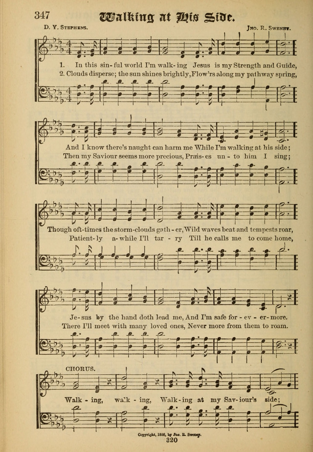 Sacred Trio: comprising Redemption Songs, Showers of Blessing, the Joyful Sound page 316