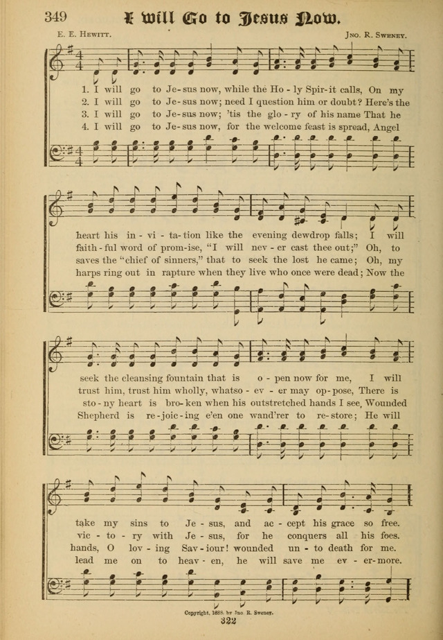 Sacred Trio: comprising Redemption Songs, Showers of Blessing, the Joyful Sound page 318