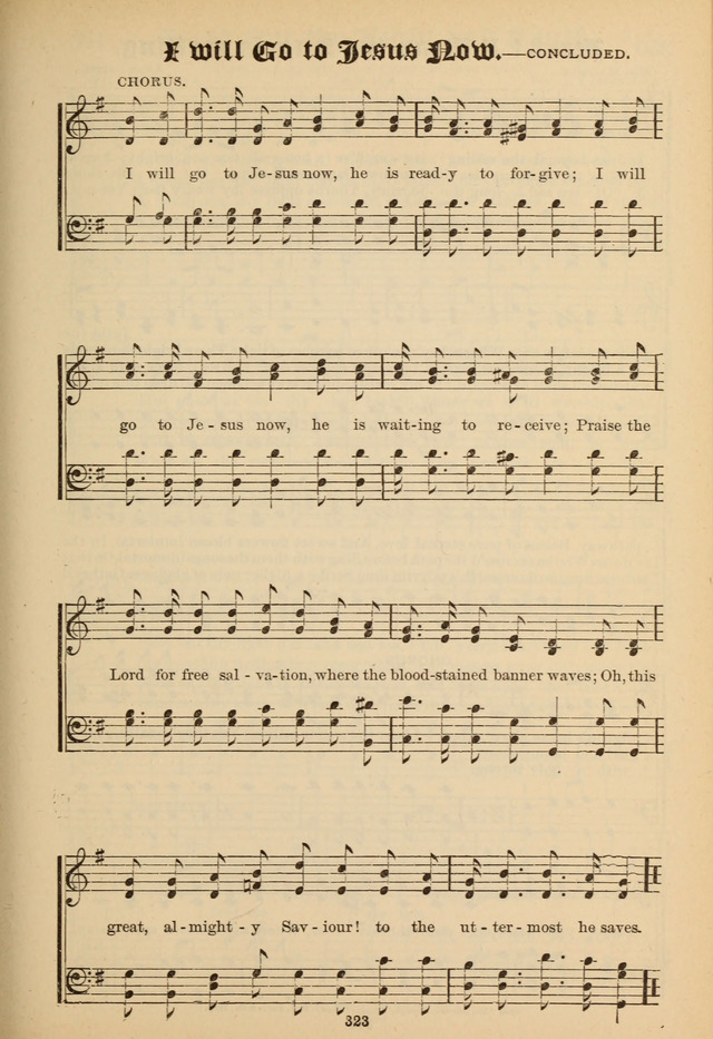 Sacred Trio: comprising Redemption Songs, Showers of Blessing, the Joyful Sound page 319