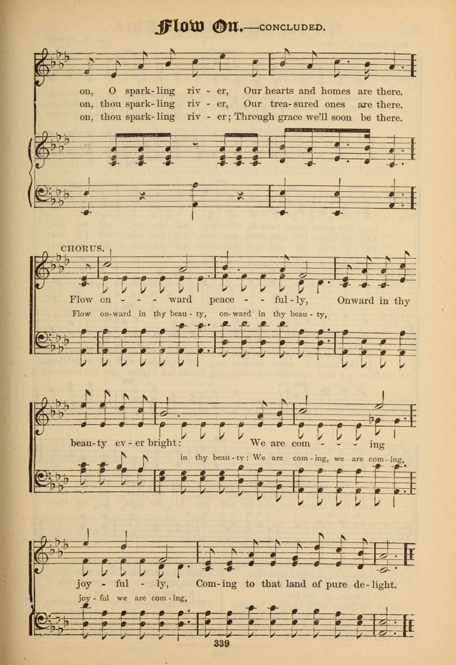 Sacred Trio: comprising Redemption Songs, Showers of Blessing, the Joyful Sound page 335