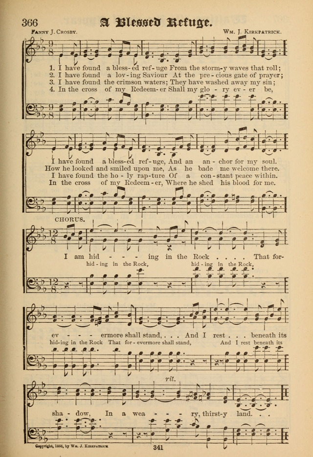 Sacred Trio: comprising Redemption Songs, Showers of Blessing, the Joyful Sound page 337